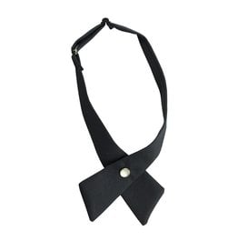 EE Dee Trim Navy Blue Girls Cross Tie #FBE43