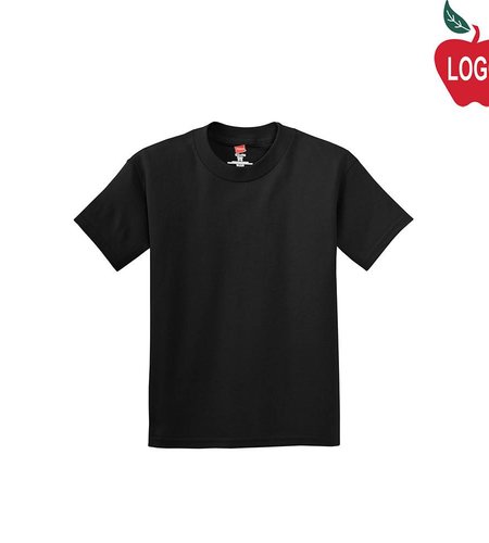Heat Press Black Short Sleeve Tee #2000-1803