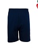 Heat Press Navy Blue Jersey Athletic Shorts #035