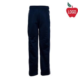 Embroidered Navy Blue Track Pants #3245-1805-Grade 5-8
