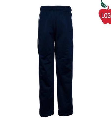 Embroidered Navy Blue Track Pants #3245-1829-Grade 1-8