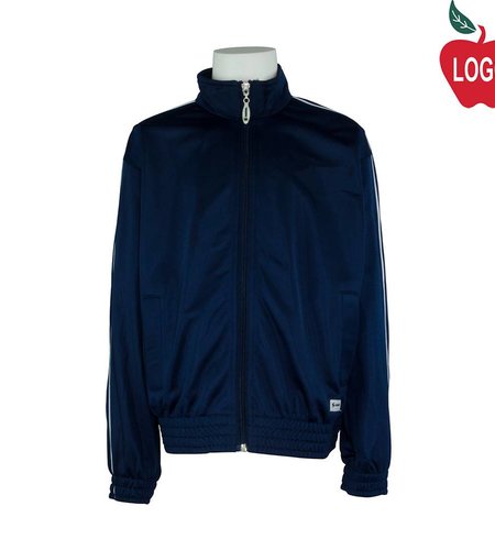 Embroidered Navy Blue Track Jacket #3265