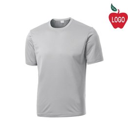 Heat Press Silver Short Sleeve Tee #ST350