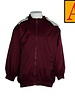 School Apparel Wine Nylon Hooded Jacket #6225