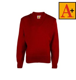 School Apparel Lipstick Red Pullover Sweater #6500-00