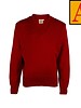 School Apparel Lipstick Red Pullover Sweater #6500-00