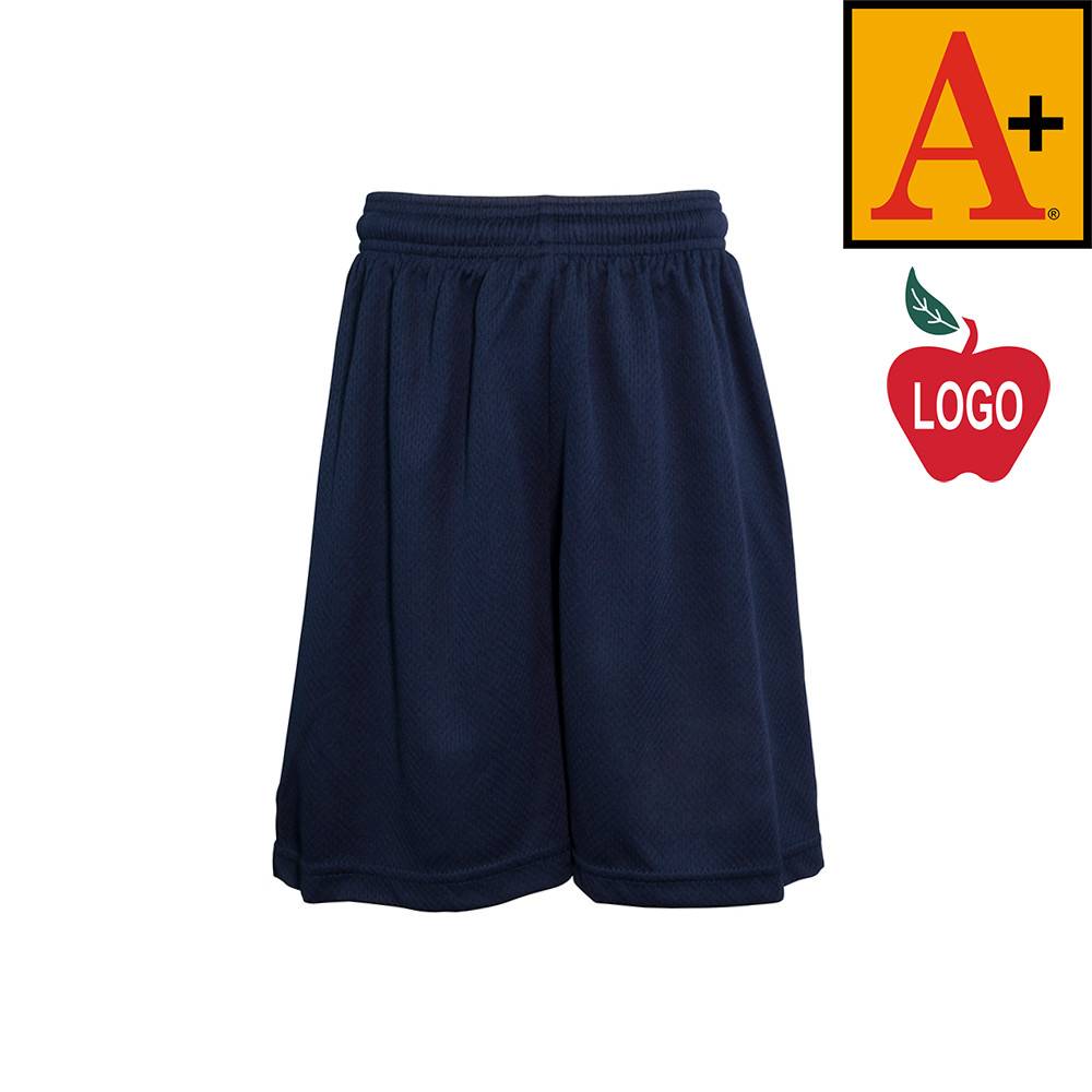 navy blue shorts for school
