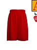 Heat Press Red Mesh Athletic Shorts #6212-1849-Grade TK-8