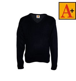 School Apparel Navy Blue Fine Gauge Pullover Sweater #6432