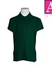 School Apparel A+ Green Short Sleeve Pique Polo #9715