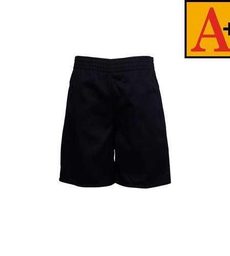 School Apparel Navy Blue Pull-on Walk Shorts #7146