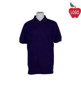 Universal Purple Short Sleeve Pique Polo #U838