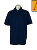 School Apparel Navy Blue Short Sleeve Pique Polo #8760-00-Grade TK-5