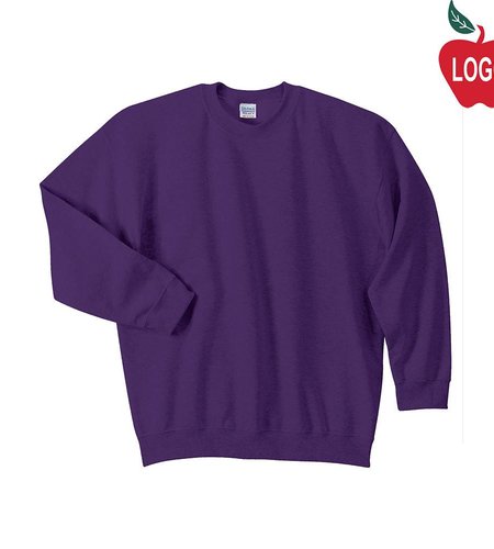 Heat Press Purple Crew-neck Sweatshirt #PC90Y/18000