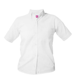 School Apparel White Short Sleeve Oxford #9503