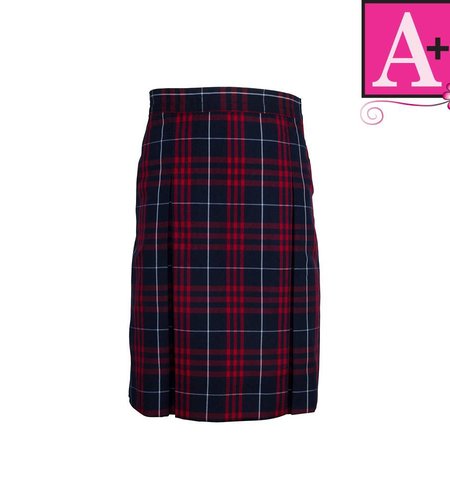 School Apparel A+ Hamilton Plaid 4-pleat Skirt #1034-P36