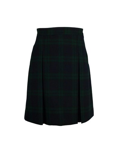 wool wrap mini skirt