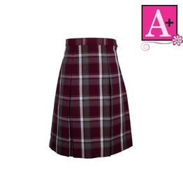 School Apparel A+ Rodrick Plaid 4-pleat Skirt #1034BP