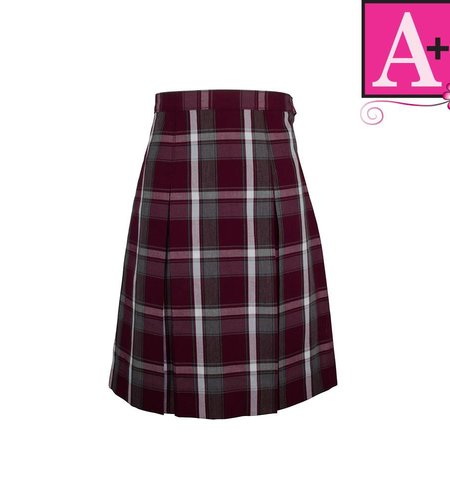 School Apparel Rodrick Plaid 4-pleat Skirt #1034PP