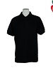 Universal Black Short Sleeve Pique Polo #U838