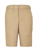 School Apparel A+ Mens Khaki Plain Front Stretch Shorts #7898