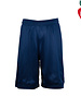 Heat Press Navy Blue Mesh Athletic Shorts #058