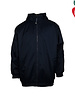 Embroidered Navy Blue Hooded Nylon Jacket #6225-1853