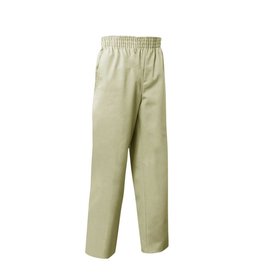 School Apparel Khaki Pull-on Pants #7059Y