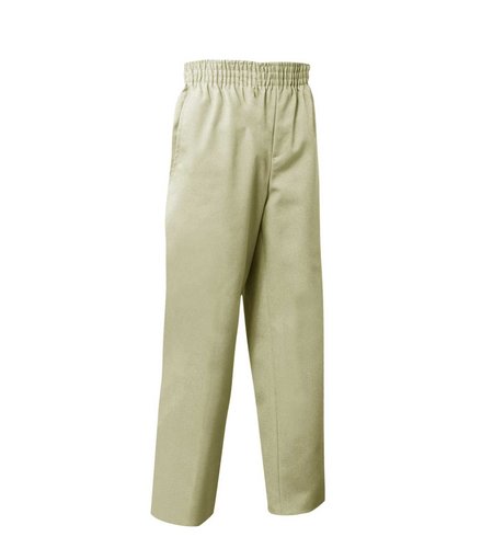 School Apparel Khaki Pull-on Pants #7059Y