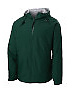Embroidered Embroidered Green Insulated Nylon Jacket with Hood  #YST56-1844-Grade K-6
