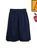 Heat Press Navy Blue Mesh Athletic Shorts #6212-1808