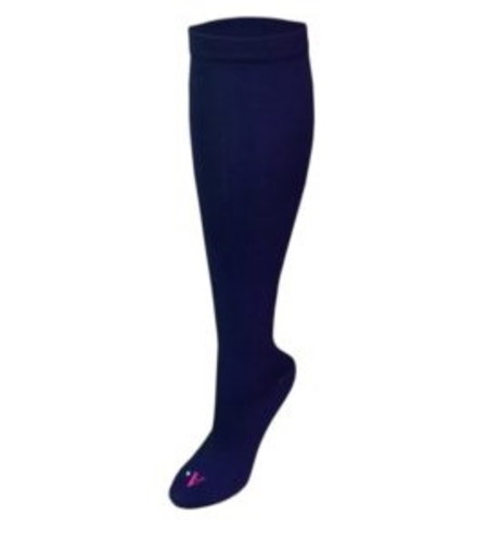 School Apparel OPAQUE KNEE  HI SOCK, NAVY, 3 PACK #SC55