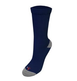 UNISEX CREW SOCK, NAVY,  3 PACK #SC77