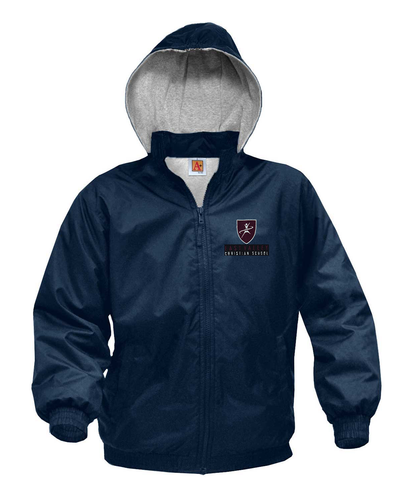 embroidered-navy-blue-hooded-