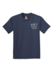 Heat Press Heat Press Navy Blue Short Sleeve Tee #2000-1836-Grade TK-8