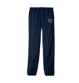 Heat Press Heat Press Navy Blue Sweatpants #6252-1836-Grade TK-8