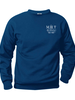 Heat Press Heat Press Navy Blue Crewneck Sweatshirt #6254-1836-Grade TK-8