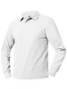 School Apparel White Long Sleeve Pique Polo #8766