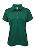 School Apparel |EM-9739|1844-EA2|GIRLS SS DRI FIT POLO|PINEWOOD|GREEN|