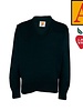 Embroidered 6500 Green Pullover Sweater With Logo