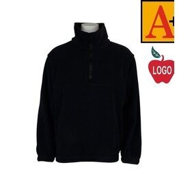 School Apparel Embroidered 6235 Half Zip Fleece Jacked With Logo FOR STAFF MEMBERS