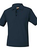 School Apparel Embroidered 8953 Navy SS Dri Fit Polo Shirt With Logo