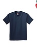 Heat Pressed 5450 Navy Tee Shirt With Logo