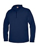 Embroidered 6295 Navy 1/4 Zip Crew Sweatshirt With Logo