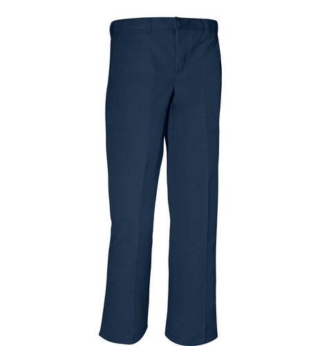 School Apparel Boys Flat Front Pants #7014