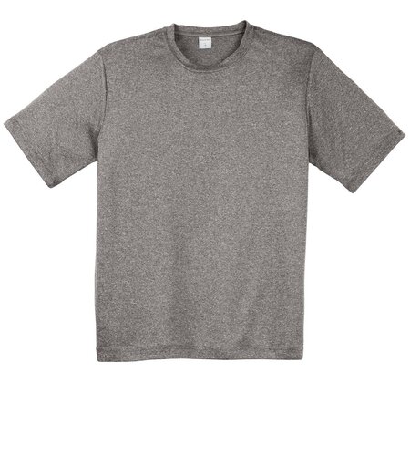 NEW Heat Press Grey Short Sleeve Tee #ST360