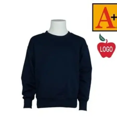 Preschool Crew Sweatshirt in Navy #6254
