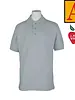 Embroidered Ash Grey Short Sleeve Pique Polo #8761 Grades PS-8