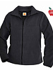 Embroidered Charcoal Grey Full Zip Fleece Jacket #6202 Grades PS-8