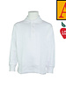 Embroidered White Long Sleeve Interlock Polo #8326-1842-Grades 4-8